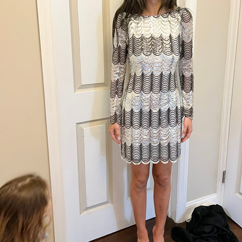 Sequin mini dress